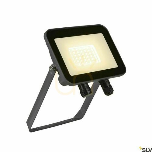 Kontrollera Vägglampa utomhus SLV FLOODI M antracit 30W 3000K IP65 1006192