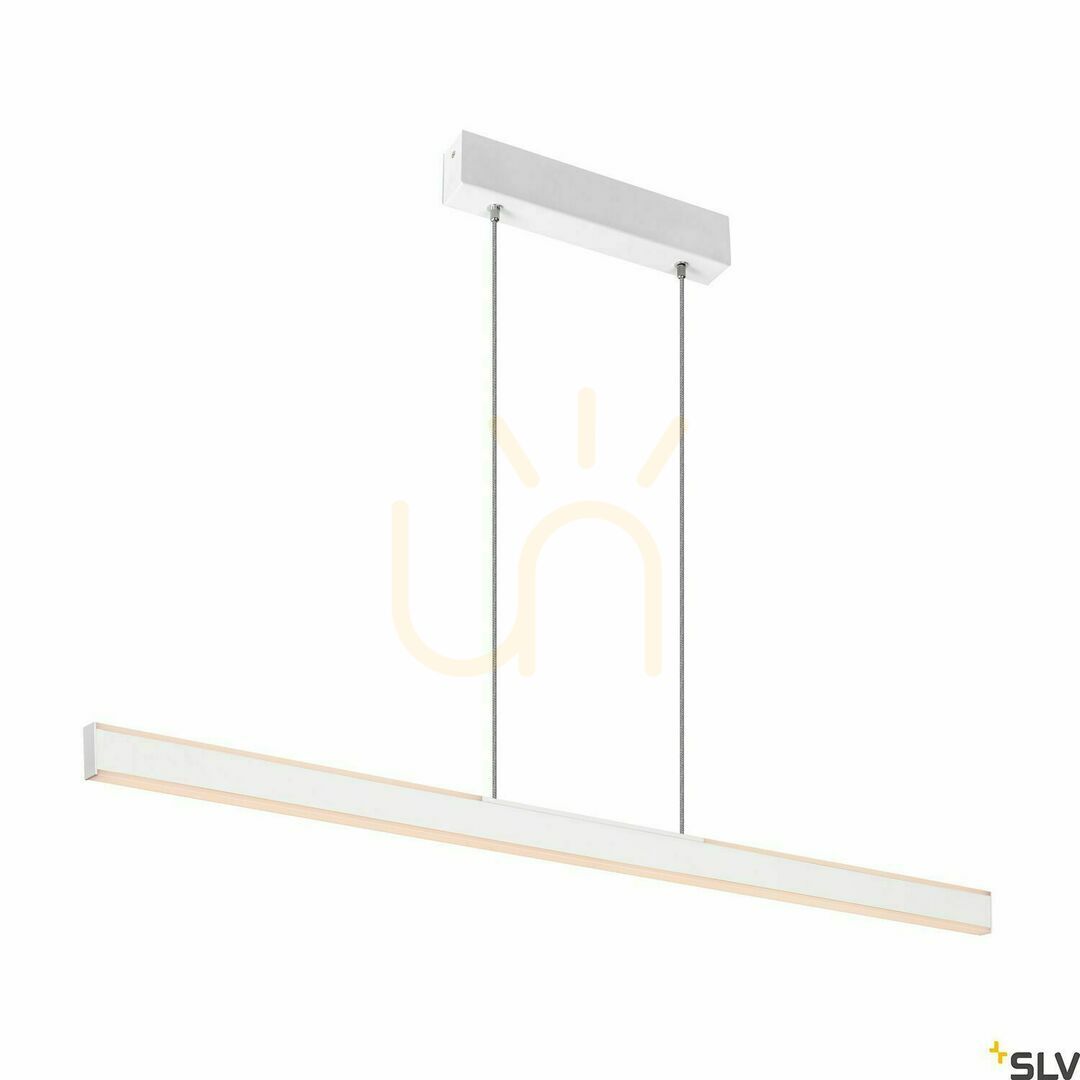 Utsikt Pendant Light SLV ONE Linear White 104 cm 24W 1006186 Pendant Light SLV ONE Linear White 104 cm 24W 1006186