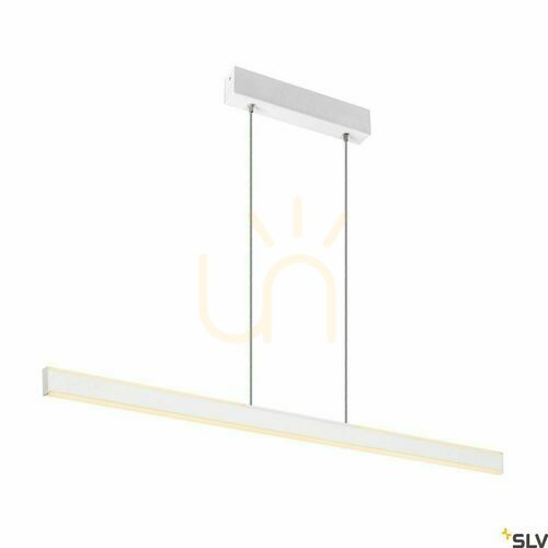 Kontrollera Pendant Light SLV ONE Linear White 104 cm 24W 1006186