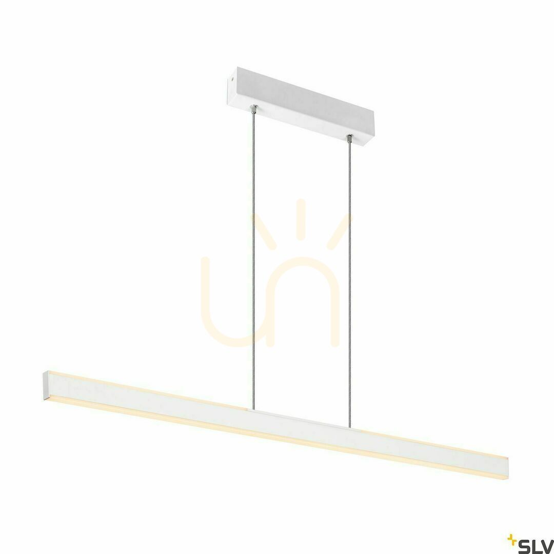 Kontrollera Pendant Light SLV ONE Linear White 104 cm 24W 1006186 Pendant Light SLV ONE Linear White 104 cm 24W 1006186
