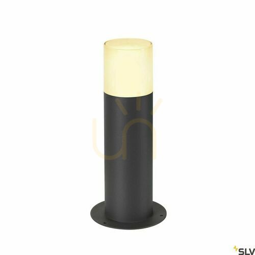 Kontrollera Outdoor post light SLV GRAFIT 30 antracit E27 IP44 aluminium 1006180