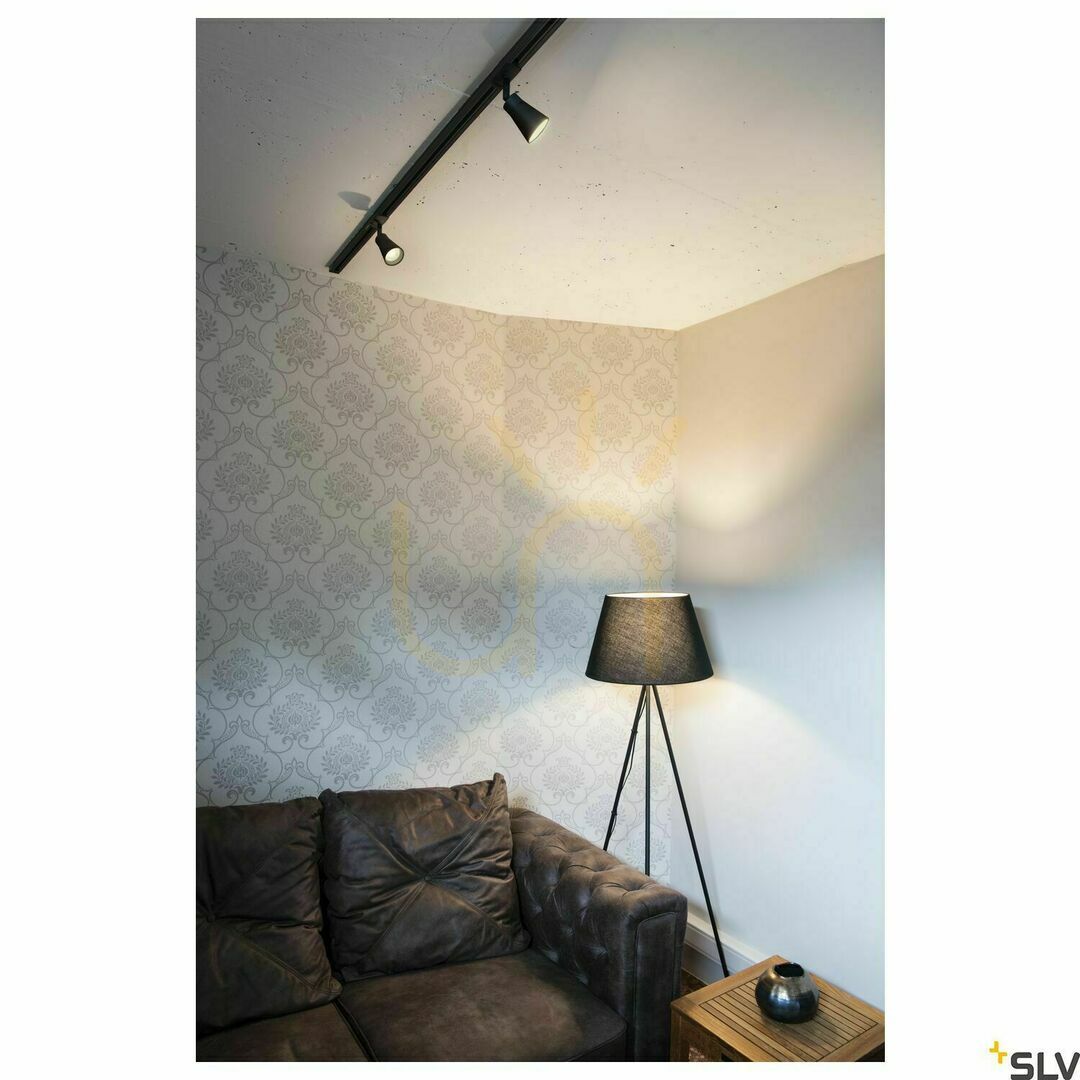 Utsikt Spårljus SLV AVO svart GU10 50W 1-fas 144200 Spårljus SLV AVO svart GU10 50W 1-fas 144200