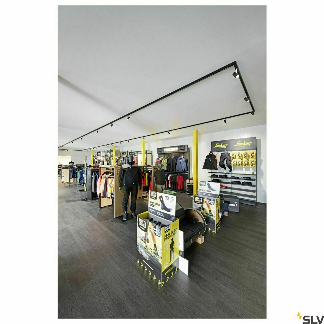 Display Spårljus SLV NUMINOS PHASE S svart 4000K 1100lm 3-fas 1004090 Spårljus SLV NUMINOS PHASE S svart 4000K 1100lm 3-fas 1004090