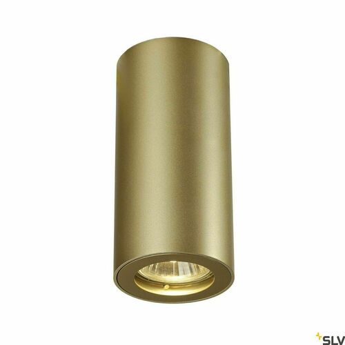 Kontrollera Taklampa SLV ENOLA_B CL-1 guld GU10 35W 151813