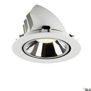 Infälld armatur SLV NUMINOS GIMBLE XL vit/krom 4000K 37,4W 1006079 small 1