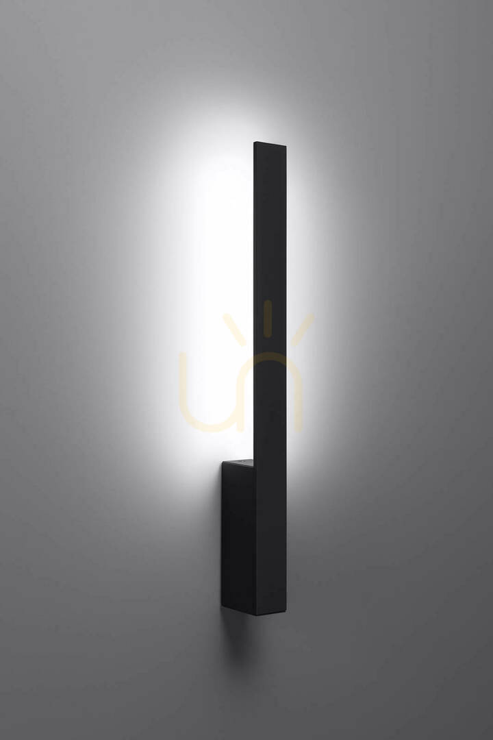 Utsikt Vägglampa LAHTI S svart 4000K Thoro Vägglampa LAHTI S svart 4000K Thoro