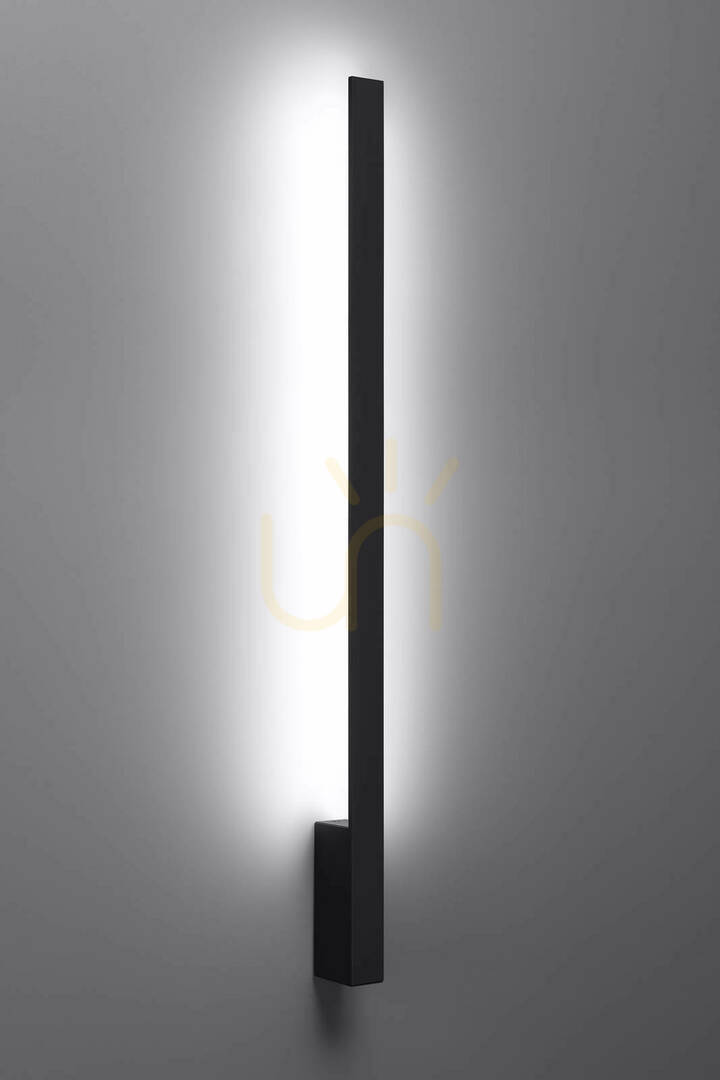 Utsikt Vägglampa LAHTI L svart 4000K Thoro Vägglampa LAHTI L svart 4000K Thoro