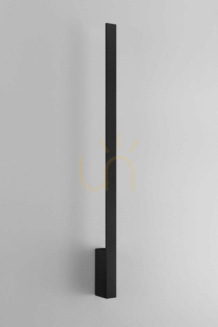 Kontrollera Vägglampa LAHTI L svart 4000K Thoro Vägglampa LAHTI L svart 4000K Thoro