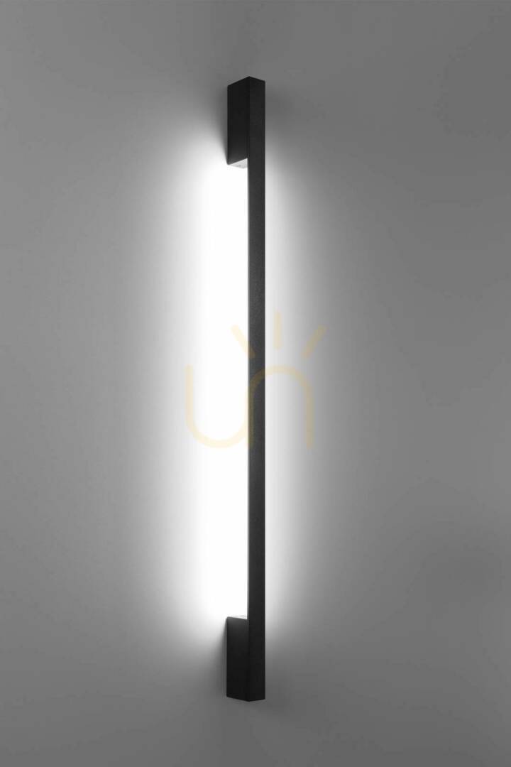 Utsikt Vägglampa SAPPO M svart 4000K Thoro Vägglampa SAPPO M svart 4000K Thoro