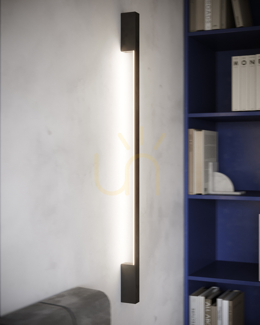 Display Vägglampa SAPPO M svart 4000K Thoro Vägglampa SAPPO M svart 4000K Thoro