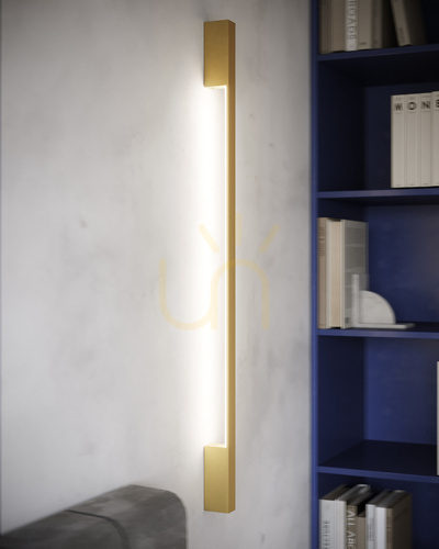 Kontrollera Vägglampa SAPPO M gyllene 4000K Thoro