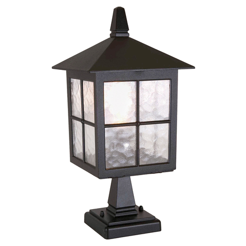 Kontrollera Winchester 1 ljus piedestal lykta Elstead