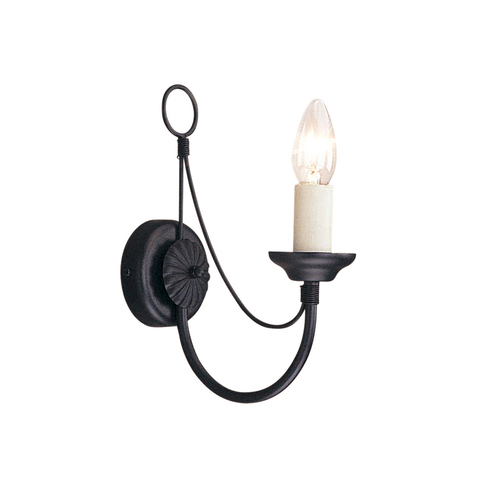 Kontrollera Carisbrooke 1-ljus vägglampa Elstead