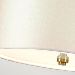 Fletcher plafond med mässingsfinish Elstead small 2
