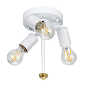 Fletcher plafond med mässingsfinish Elstead small 3