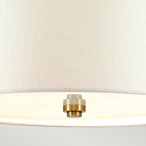 Fletcher 26 plafond med mässingsfinish Elstead small 1