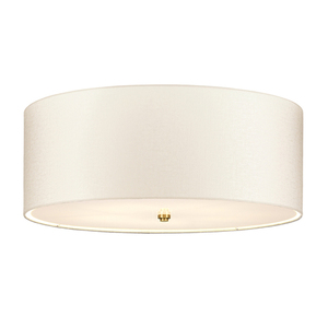 Fletcher 26 plafond med mässingsfinish Elstead small 0