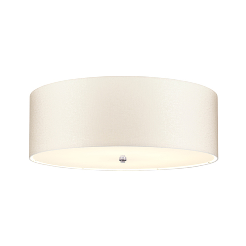 Kontrollera Fletcher 30" taklampa med polerad kromfinish Elstead