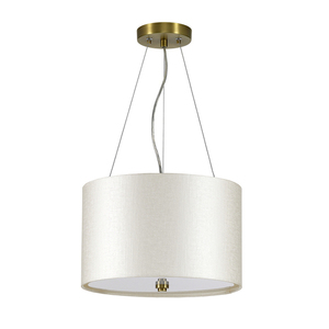 Pearce 14" taklampa med takpanna i åldrad mässing Elstead small 1