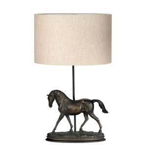 Spirit 1 bordslampa med oval skärm Elstead small 1