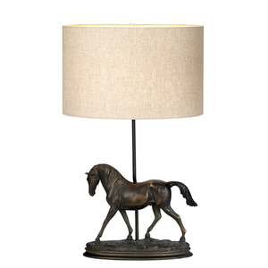 Spirit 1 bordslampa med oval skärm Elstead small 0
