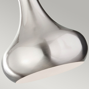 Beso 1-ljus minipendellampa - borstat stål Elstead small 3