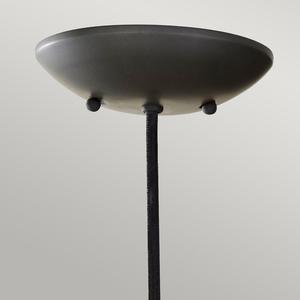 Beso 1-ljus minihängande lampa - mörkbrun Elstead small 1