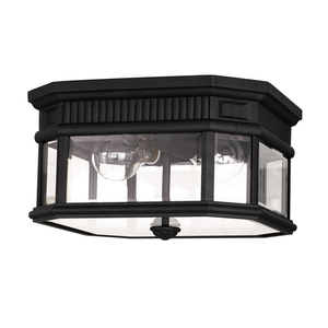 Cotswold Lane 2 Ljus Plafond - svart Elstead small 0