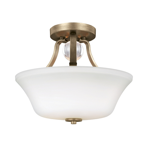 Kontrollera Evington 2-ljus halvljus - Sunset Gold Elstead