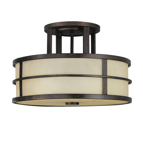 Kontrollera Fusion 3-ljus halvljus Elstead