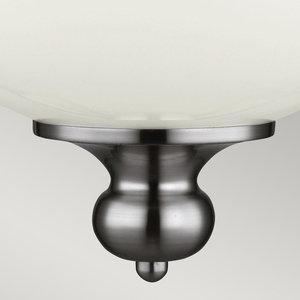 Parkman 1 ljus stor taklampa - polerad nickel Elstead small 1