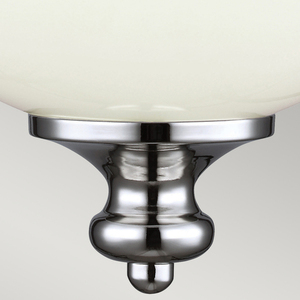 Parkman 1 ljus liten taklampa - polerad nickel Elstead small 1