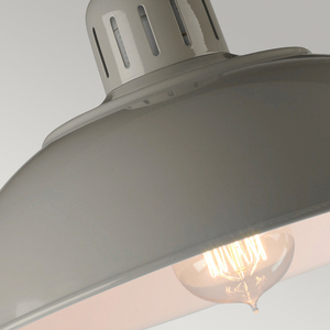 Franklin skrivbordslampa med 1 lampa - Grå Elstead small 2
