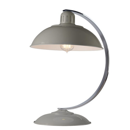 Kontrollera Franklin skrivbordslampa med 1 lampa - Grå Elstead