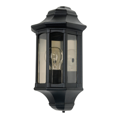 Kontrollera Newbury 1 ljus halv lykta Elstead