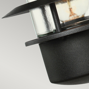 Helsingor vägglykta med 1 lampa - Svart Elstead small 2