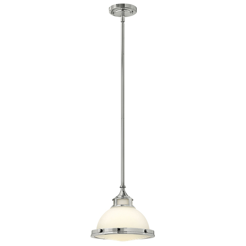 Kontrollera Amelia 1-ljus minihängande lampa - krom Elstead
