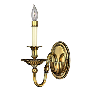 Cambridge 1 ljus vägglampa Elstead small 0