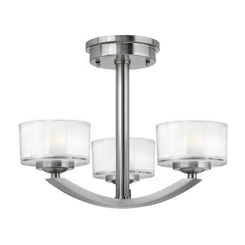Kontrollera Meridian 3-ljus halvljus Elstead