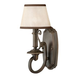 Plymouth 1 ljus vägglampa Elstead small 0