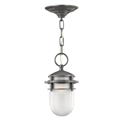 Kontrollera Reef 1 ljus kedja lykta - Hematite Elstead