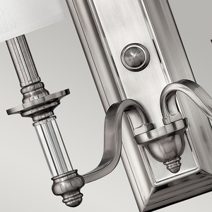Sussex 2-ljus vägglampa Elstead small 1