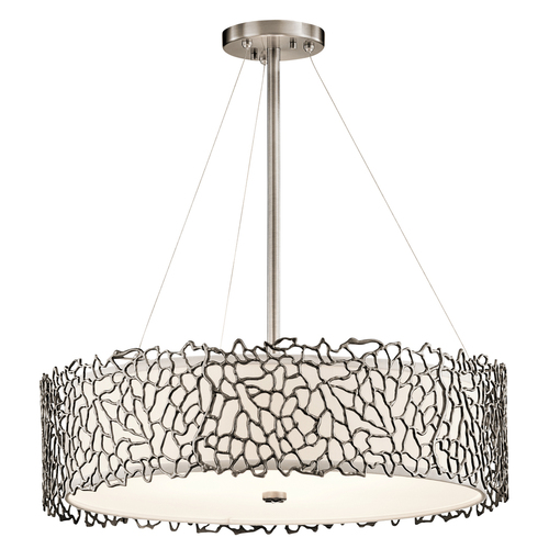 Kontrollera Silver Coral 4 Hänglampa Elstead