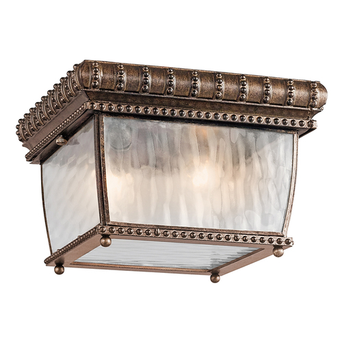 Kontrollera Venetian Rain 2 Ljus Flush Mount Elstead