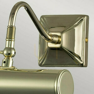 Tavellampa 1 ljus Small - Polerad mässing Elstead small 1
