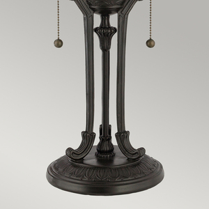INDUS 2 Tifanny bordslampa - Elstead small 3