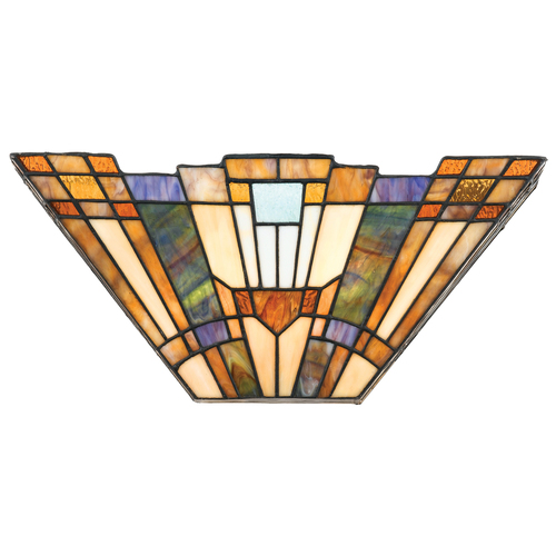 Kontrollera INGLENOOK 2 Tiffany vägglampa - Elstead