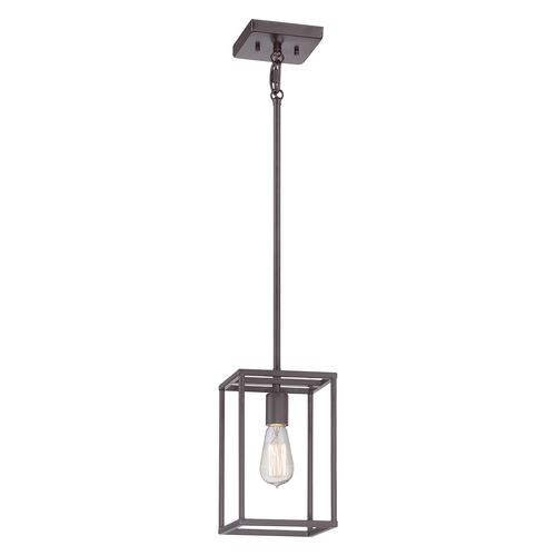Kontrollera New Harbor 1-ljus Mini Elstead pendellampa.