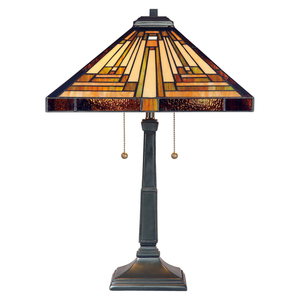 Stephen 2 ljus bordslampa Elstead small 0