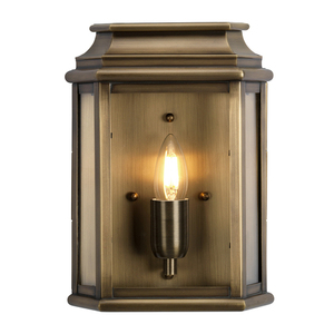 St Martins vägglykta med 1 lampa - mässing Elstead small 0